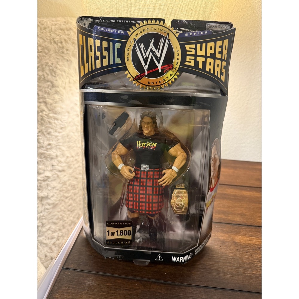 WWE Jakks Pacific Classic Super Stars Rowdy Roddy Piper Convention 1 of 1800